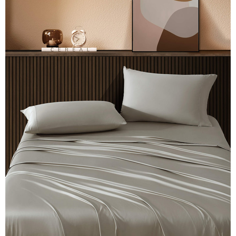 Natural Premium Pillow Case, Cal King Pillowcase Set with 2 King Pillowcases, Boulder