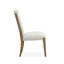 Table de salle à manger extensible à tréteaux avec 4 chaises d'appoint et banc rembourrés-124445022