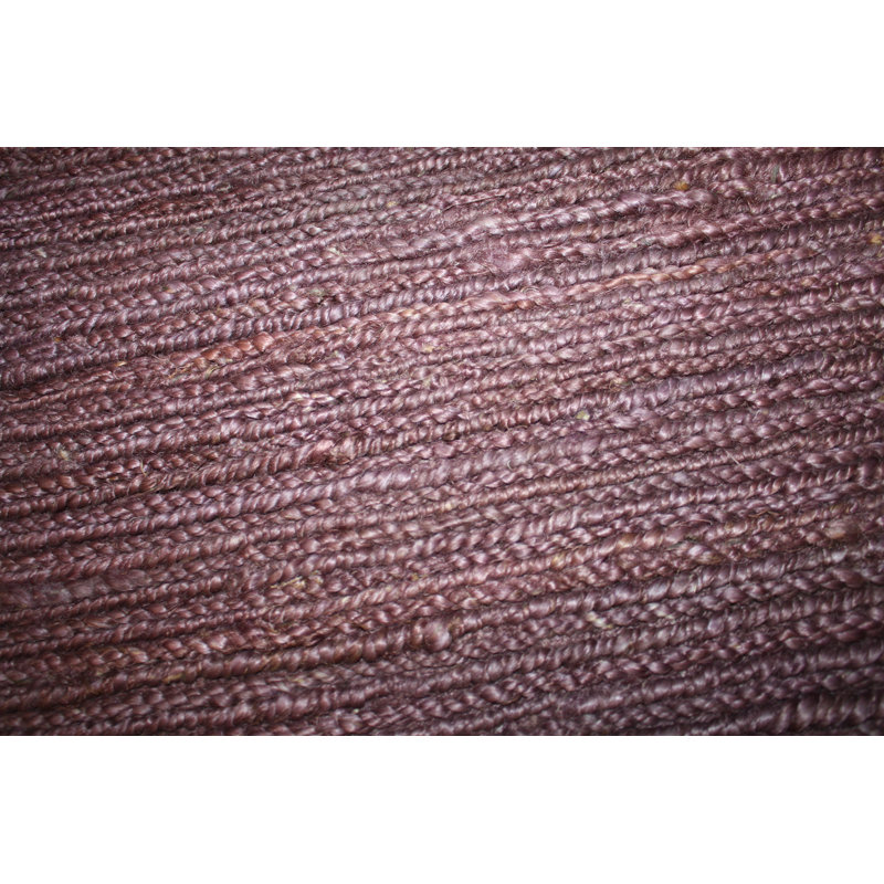 Gammage Solid Colour Hand Woven Area Rug, Rectangle 140 x 200cm