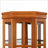 Cabinets, Traditional Walnut Brown MDF Corner Curio with 5 Shelves &amp; Lighting, 70.5"H x23.3"Wx18"D | Traditional | Corner of Room-1818608732