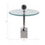 Sagebrook Home 23" Macklin Labradorite Stone Glass And Metal Accent-86681762