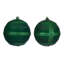 Vickerman Glitter Ornament Assortment. 2 plaid, and 2 horizontal stripes.-502522944-502522959