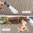 Arneshia Geometric Grey/Cream Indoor/Outdoor Area Rug-77757501