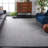 Jan-Michael Pattern And Solid Performance Geometric Rug-2063096703