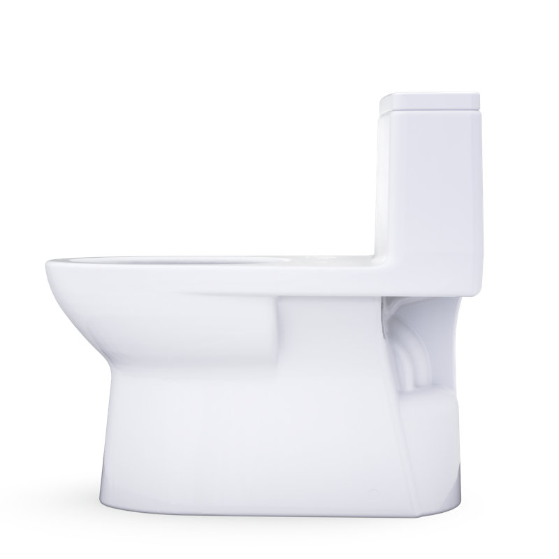 TOTO Redington 1G One-Piece Elongated 1.0 GPF WASHLET+ and Auto Flush Ready Universal Height Toilet with CEFIONTECT, Cotton White - CST672CUFGAT40#01