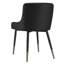 Chaise de salle à manger Abi, ensemble de 2, en noir-1895761354