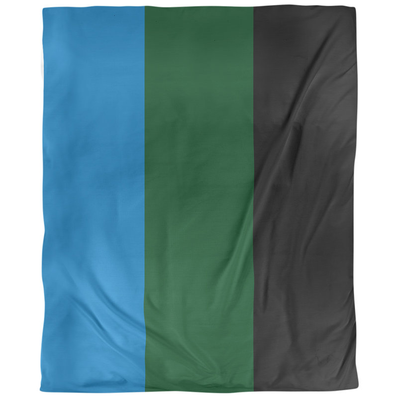 Tissu de basket-ball denver, Blue/Dark Green/Black