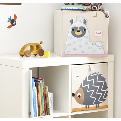 3 pousses - cube de rangement pour jouets pour bébé et enfants - Lama