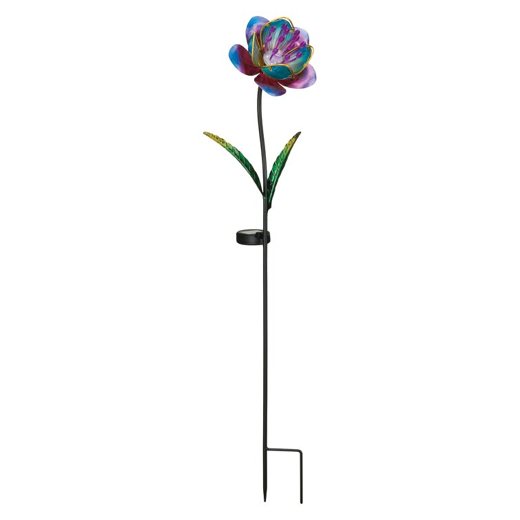 Regal Art & Gift Mystic Flower Solar Stake - Wayfair Canada