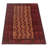 One-of-a-Kind 3'2" X 6'1" 2000s Wool Area Rug in