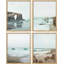 «Rocky Storm Cloud Sky Beach Ocean», reproduction encadrée de 4 pièces-90605024-90605026