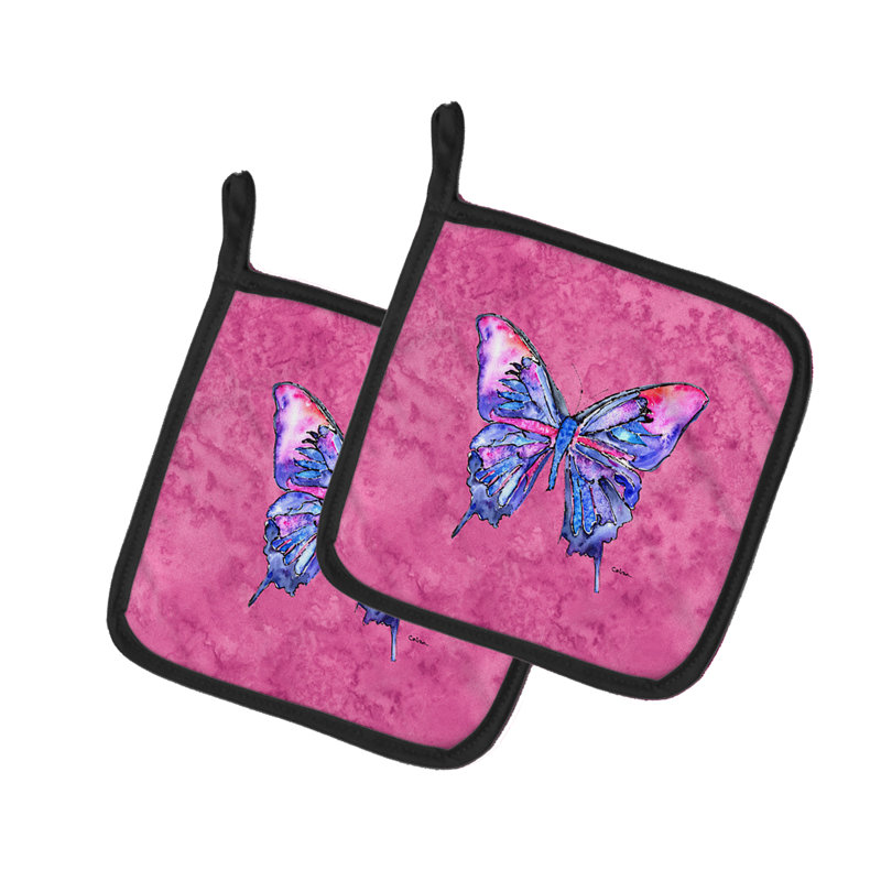 Poignée papillon, Rose