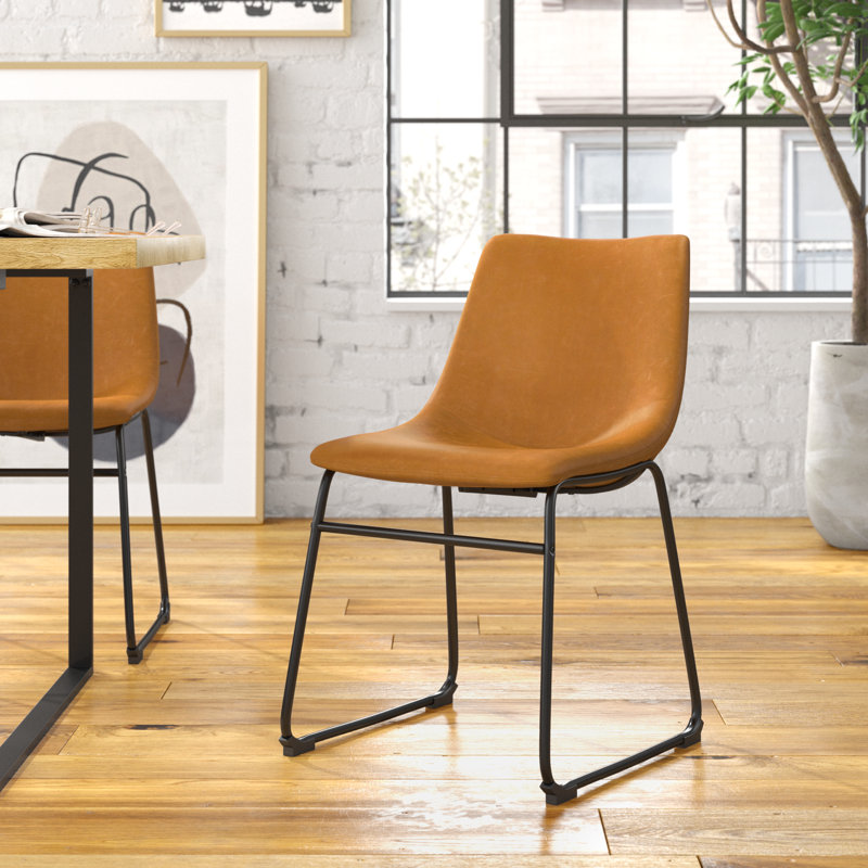 Chaise d'appoint Jasi en brun