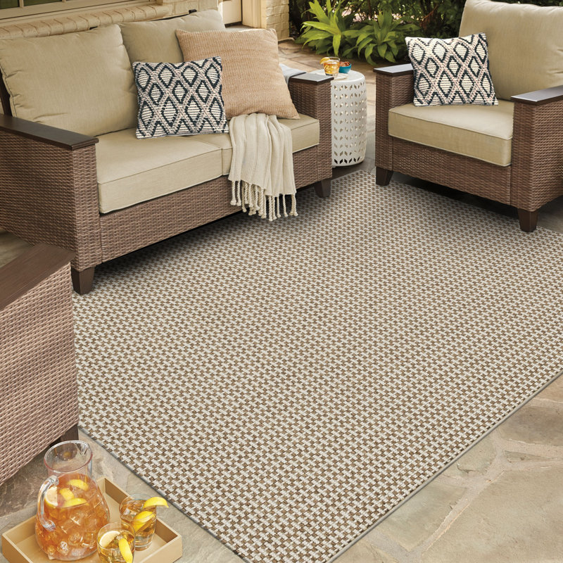 Tapis intérieur / extérieur Karastan Salt Life Lanai, Rectangle 6 pi 6 po x 9 pi