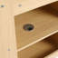 Armoire de salle de bain autoportante 48 po, 2 portes à fermeture douce et 3 tablettes de rangement ouvertes, emballage KD (meuble-lavabo seulement, sans lavabo)