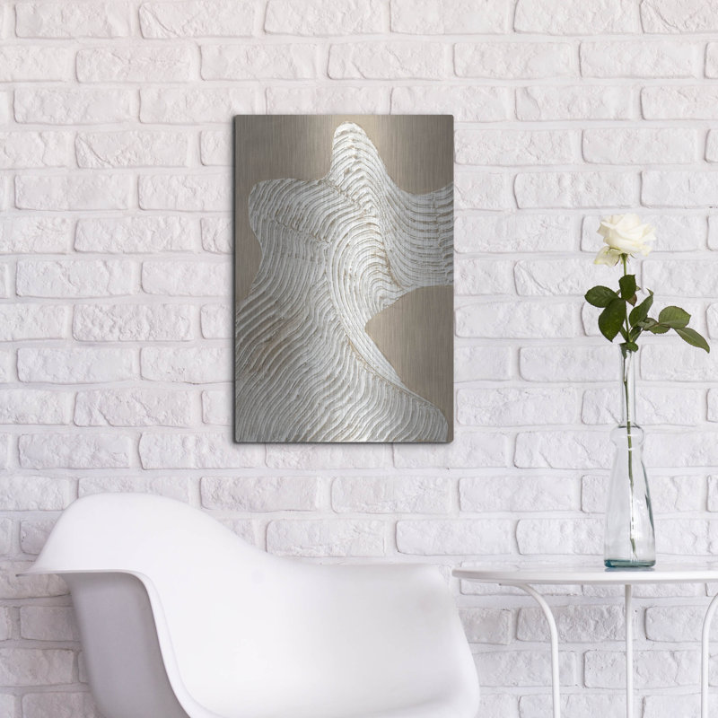  'Raw Shape 3' by Design Fabrikken Metal Wall Art, 16" x 24"