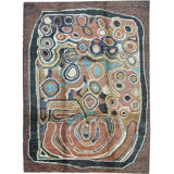Hand-Knotted High-Quality Multi-Colored Area Rug