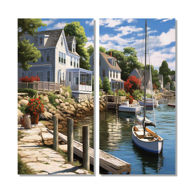 Connecticut's Port Charm - Landscapes Connecticut Wall Decor