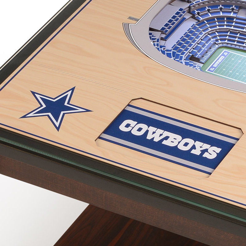 Husik NFL 25-Layer StadiumViews Lighted End Table, Dallas Cowboys