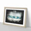 The Rolling Waves - Picture Frame Graphic Art Print-56864678-56864679