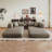 Boneless Convertible Sleeper Sofa, Foldable Floor Couch No Assembly-1875579112
