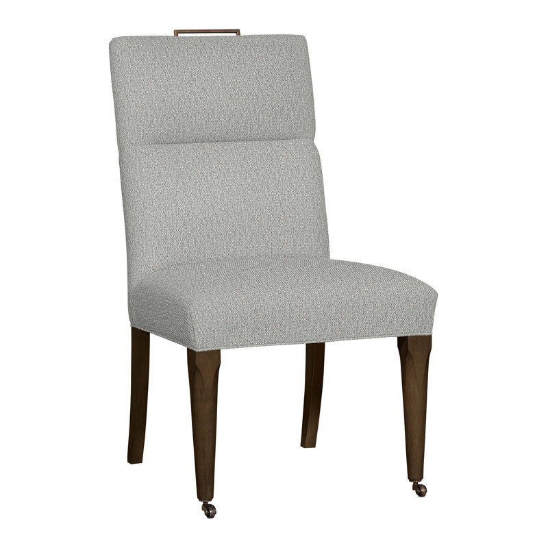 Thom Filicia Home 40.5" Upholstered Back Side Chair, Havana, Tarbee Dove