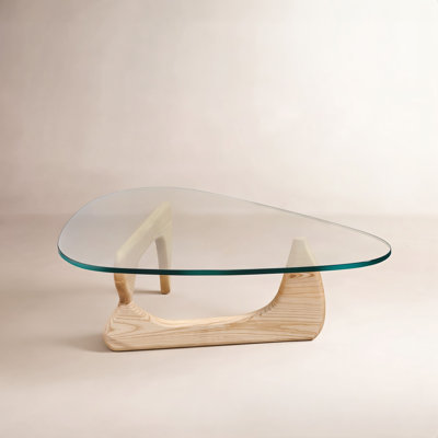 Kiruthika 51" Glass Coffee Table