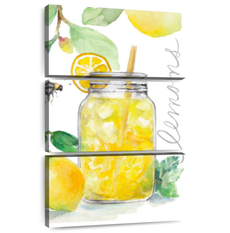 Yarlin Bee-Friend The Lemons And Lemonade, 38" H x 24" W