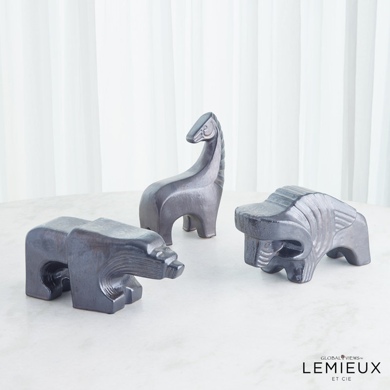 Les Animaux-Cheval, Matte Antique Bronze