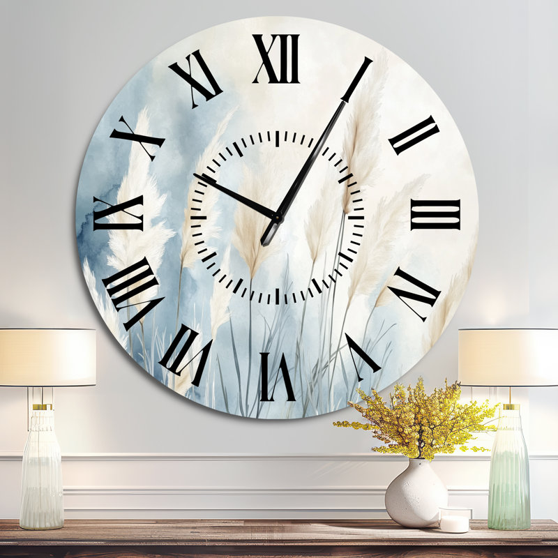 Horloge murale Pampas Calm, Surdimensionné