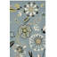 Tapis bleu crocheté à la main Doyle-22211883