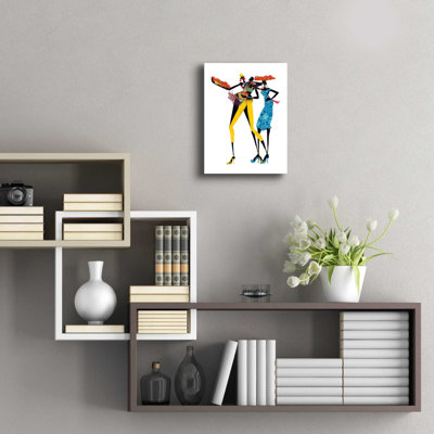 Latitude Run® 'Jolie' by Shan Kelly, Acrylic Glass Wall Art