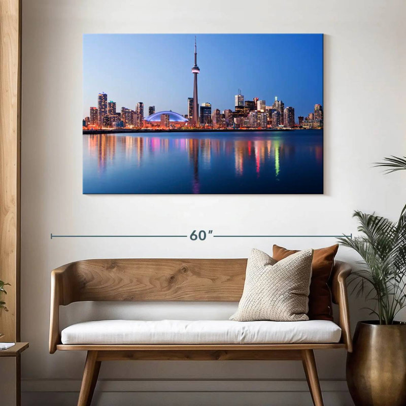Rorry Toronto Skyline, 32" H x 48" W