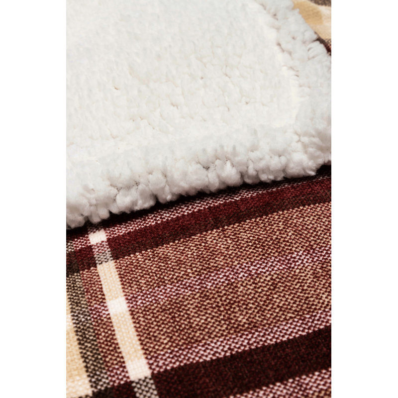 Wasco Throw Blanket, Red