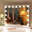 Keuna Rectangle LED Metal Mirror