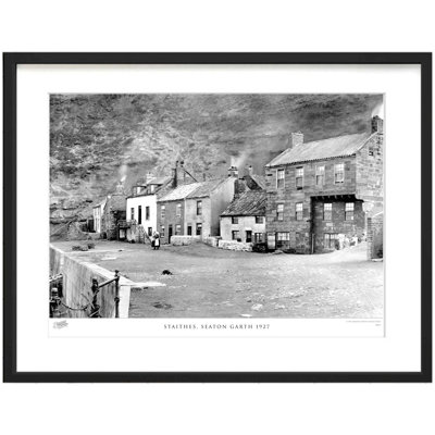 Staithes, Seaton Garth 1927 by Francis Frith - Single Picture Frame Print