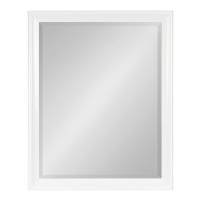 Kalla Beveled Vintage Rectangle Bathroom Mirror