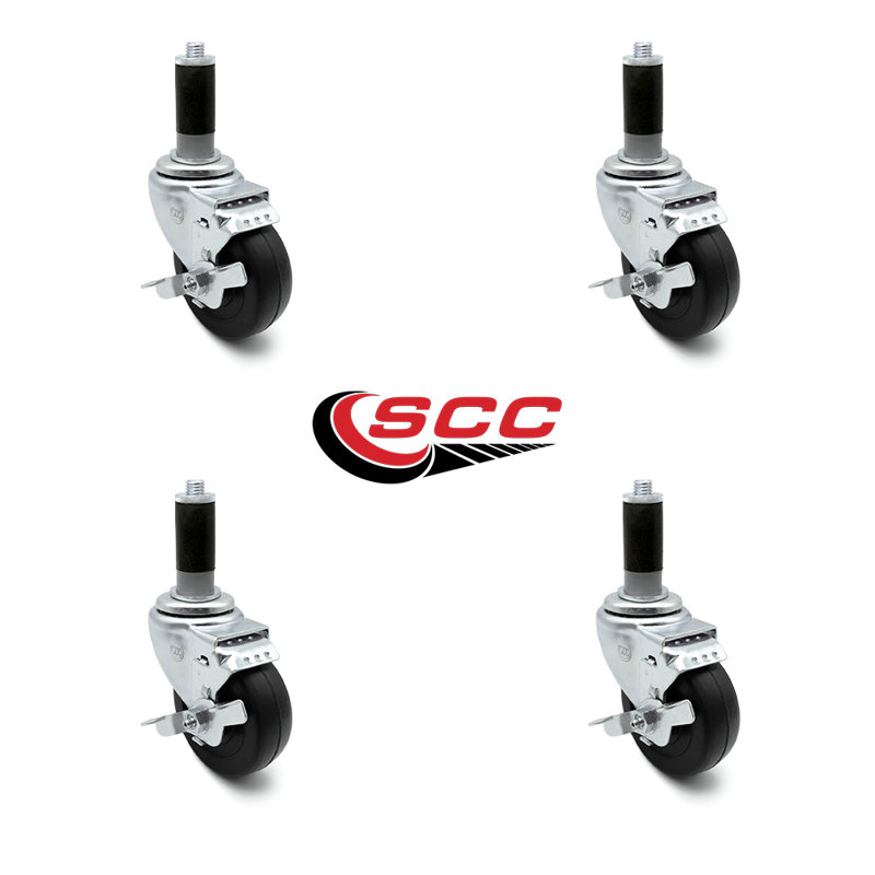 Hard Rubber Caster