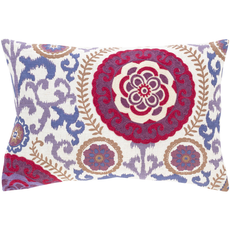 Coussin termez, Rose vif / mauve, Polyester / Bourre en polyester