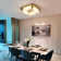 4 - Light 12.59" LED Flush Mount