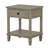 VIctoria One-Drawer Wood Bedside Table with Shelf-113430437