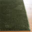 Tapis uni en polyester tissé à la machine en vert-2089013273