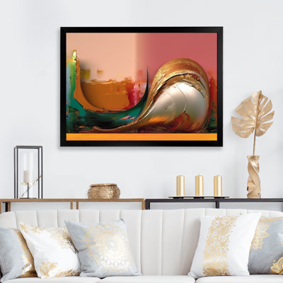 «Landscape Of Happiness In Retro», impression sur toile