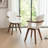 Kretzmer 21.2" W Bamboo Swivel Modern Dining Chair-96262356