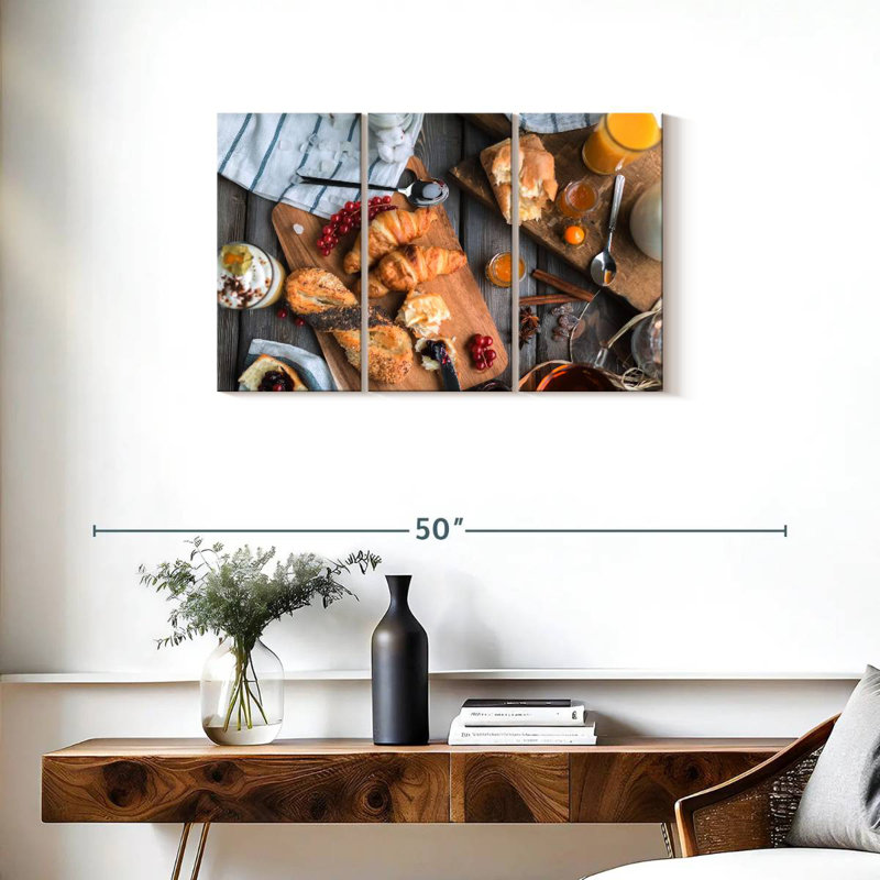 Bread For Breakfast, 20" H x 33" W