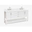 ARIEL Magnolia 72 Double Bathroom Vanity with Top-55194065-31206971