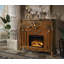 Massa 59'' W Electric Fireplace with 1500 BTU-724893024
