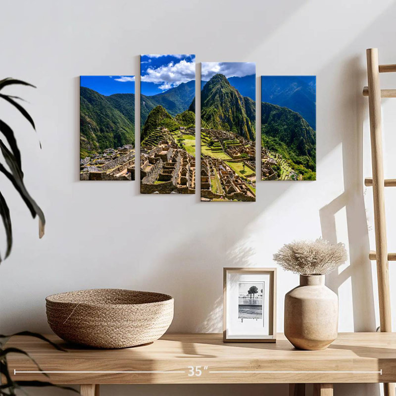 Remains Of Machu Picchu, 22" H x 36" W
