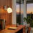 Petaluma Bone Porcelain Wall Sconce - Satin Nickel, Plug-in, Dimmer-123064026