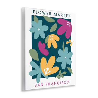 «Whimsical Flower Market», plaque par Anna Quach